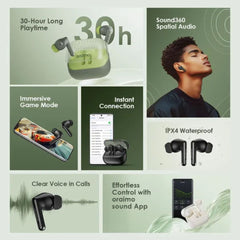 oraimo SpaceBuds Neo True Wireless Spatial Earbuds (1 Year Warranty)